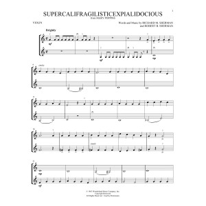 Supercalifragilisticexpialidocious (from Mary Poppins)