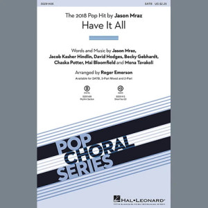 Have It All (arr. Roger Emerson) - Guitar 2