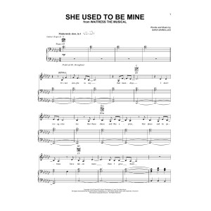 She Used To Be Mine (from Waitress the Musical)