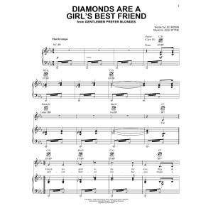 Diamonds Are A Girl's Best Friend (from Gentlemen Prefer Blondes Musical)