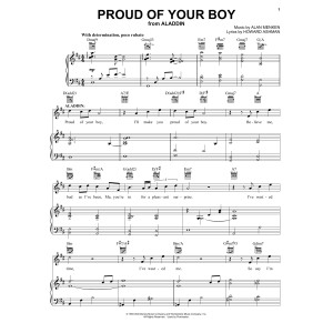 Proud Of Your Boy (from Aladdin: The Broadway Musical)