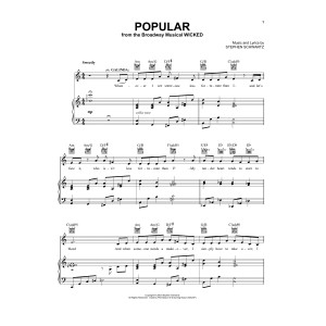 Popular (from Wicked)