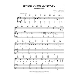 If You Knew My Story (from Bright Star Musical)
