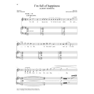 I'm full of happiness (from Albert Herring)