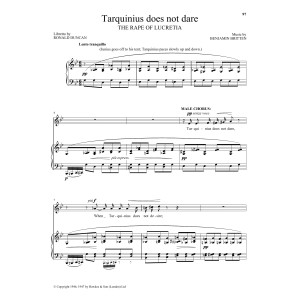 Tarquinius does not dare (from The Rape Of Lucretia)