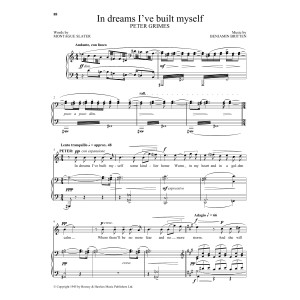 In dreams I've built myself (from Peter Grimes)