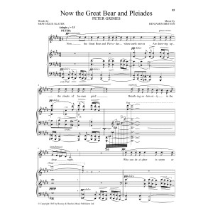Now the Great Bear and Pleiades (from Peter Grimes)