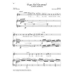 O go, Go! Go away! (from Albert Herring)