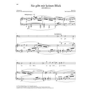 Sie gibt mir keinen Blick (from Arabella)