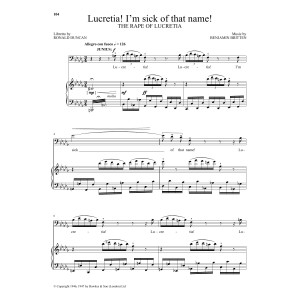 Lucretia! I'm sick of that name! (from The Rape Of Lucretia)