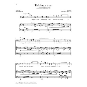Tickling a trout (from Albert Herring)
