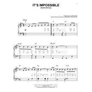 It's Impossible (Somos Novios)