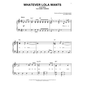Whatever Lola Wants (Lola Gets)