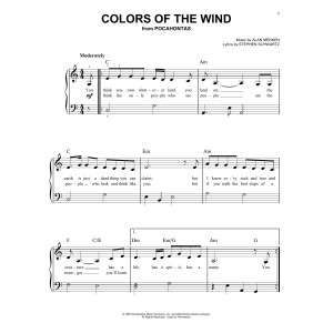 Colors Of The Wind (from Pocahontas)