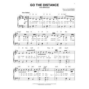 Go The Distance (from Hercules)
