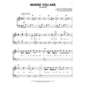 Where You Are (from Moana)