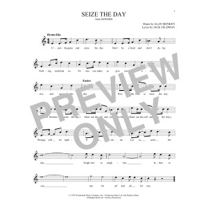 Seize The Day (from Newsies)