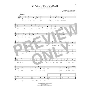 Zip-A-Dee-Doo-Dah (from Song Of The South)