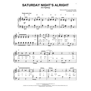 Saturday Night's Alright (For Fighting) (from Rocketman)