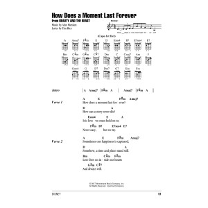 How Does A Moment Last Forever (from Beauty and The Beast)