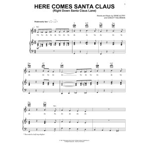 Here Comes Santa Claus (Right Down Santa Claus Lane)
