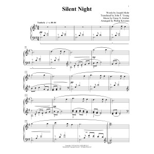 Silent Night [Classical version] (arr. Phillip Keveren)