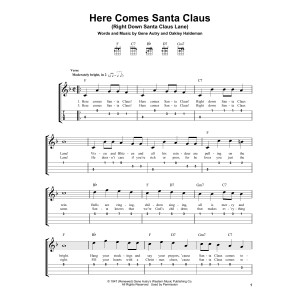Here Comes Santa Claus (Right Down Santa Claus Lane)