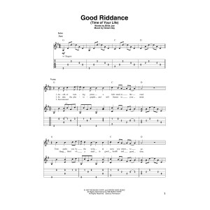 Good Riddance (Time Of Your Life)