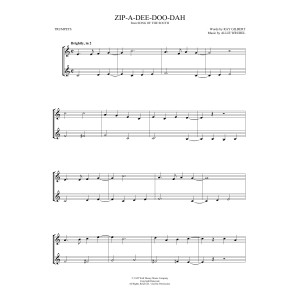 Zip-A-Dee-Doo-Dah (from Song Of The South) (arr. Mark Phillips)