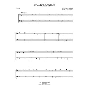 Zip-A-Dee-Doo-Dah (from Song Of The South) (arr. Mark Phillips)