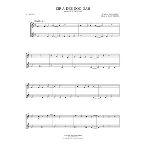 Zip-A-Dee-Doo-Dah (from Song Of The South) (arr. Mark Phillips)