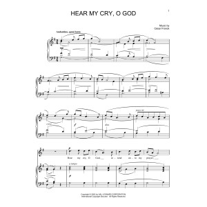 Hear My Cry, O God