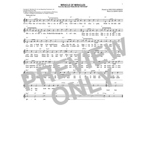 Miracle Of Miracles (from Fiddler On The Roof)