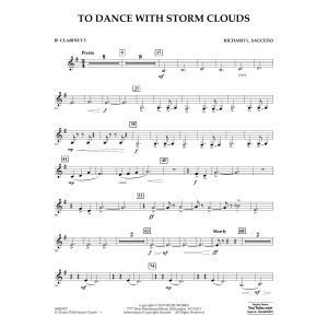 To Dance with Storm Clouds - Bb Clarinet 3