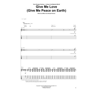 Give Me Love (Give Me Peace On Earth)