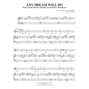 Any Dream Will Do (from Joseph And The Amazing Technicolor Dreamcoat)