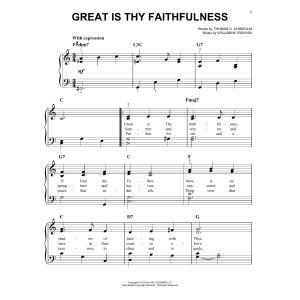 Great Is Thy Faithfulness