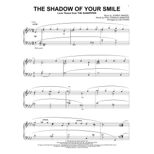 The Shadow Of Your Smile (arr. Lee Evans)