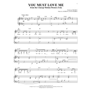 You Must Love Me (from Evita)