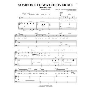 Someone To Watch Over Me (from Oh, Kay!) [Women's version]