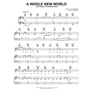 A Whole New World (from Aladdin) (2019)