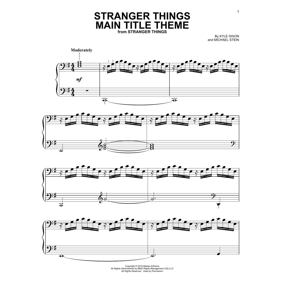Stranger Things Main Title Theme