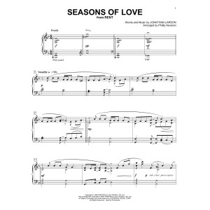 Seasons Of Love (from Rent) (arr. Phillip Keveren)