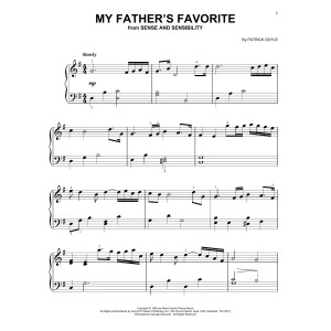 My Father's Favorite (from Sense and Sensibility)