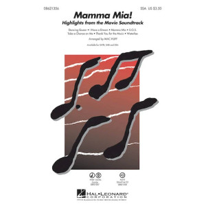 Mamma Mia! - Highlights from the Movie Soundtrack (arr. Mac Huff)