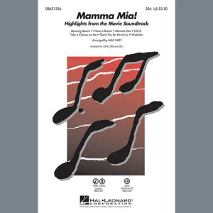 Mamma Mia! - Highlights from the Movie Soundtrack (arr. Mac Huff)