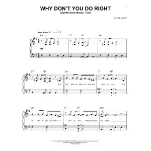 Why Don't You Do Right (Get Me Some Money, Too!)