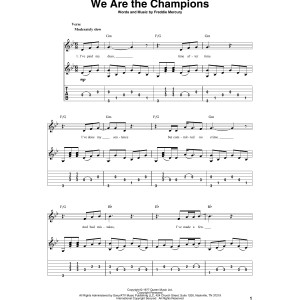 We Are The Champions