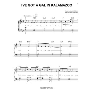 I've Got A Gal In Kalamazoo