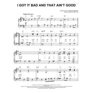 I Got It Bad And That Ain't Good
